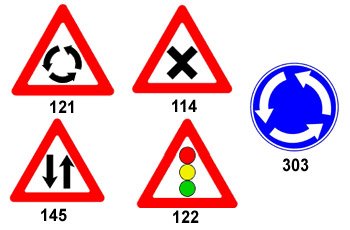 לפניך תמרור 303. איזה תמרור יוצב לפניו לפעמים?