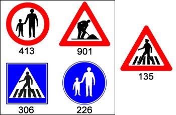 איזה תמרור יבוא אחרי הופעת התמרור 135 שבתמונה?